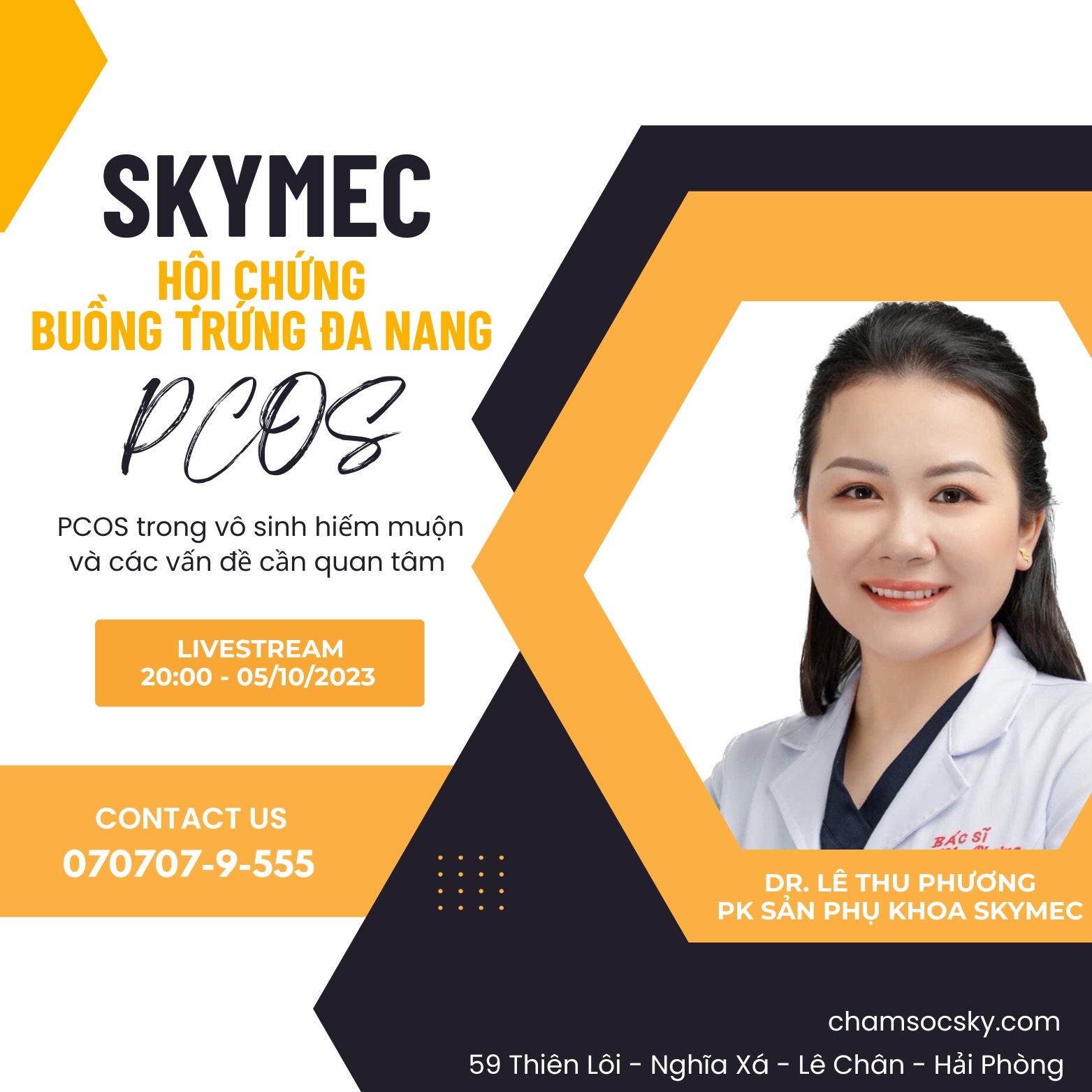 NGUY CƠ TIỀM ẨN CỦA HỘI CHỨNG BUỒNG TRỨNG ĐA NANG (PCOS)