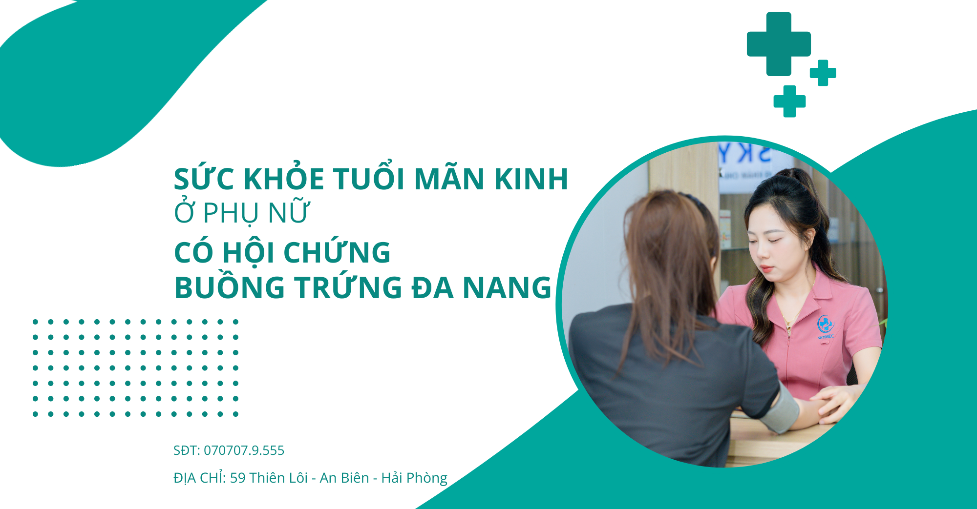 SỨC KHỎE TUỔI MÃN KINH Ở PHỤ NỮ CÓ HỘI CHỨNG BUỒNG TRỨNG ĐA NANG