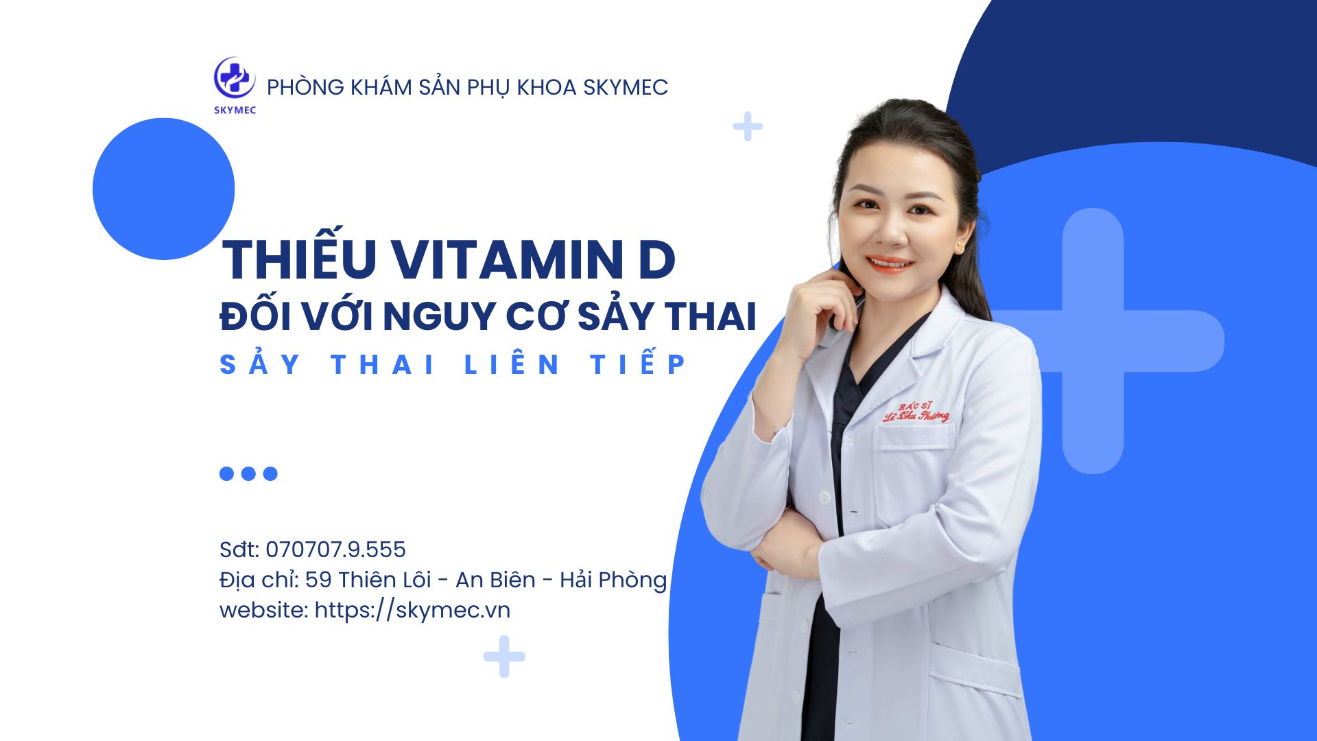 THIẾU VITAMIN D VÀ NGUY CƠ SẢY THAI, SẢY THAI LIÊN TIẾP