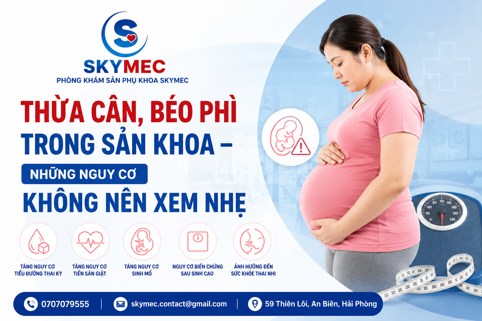 THỪA CÂN, BÉO PHÌ TRONG SẢN KHOA – NHỮNG NGUY CƠ KHÔNG NÊN XEM NHẸ