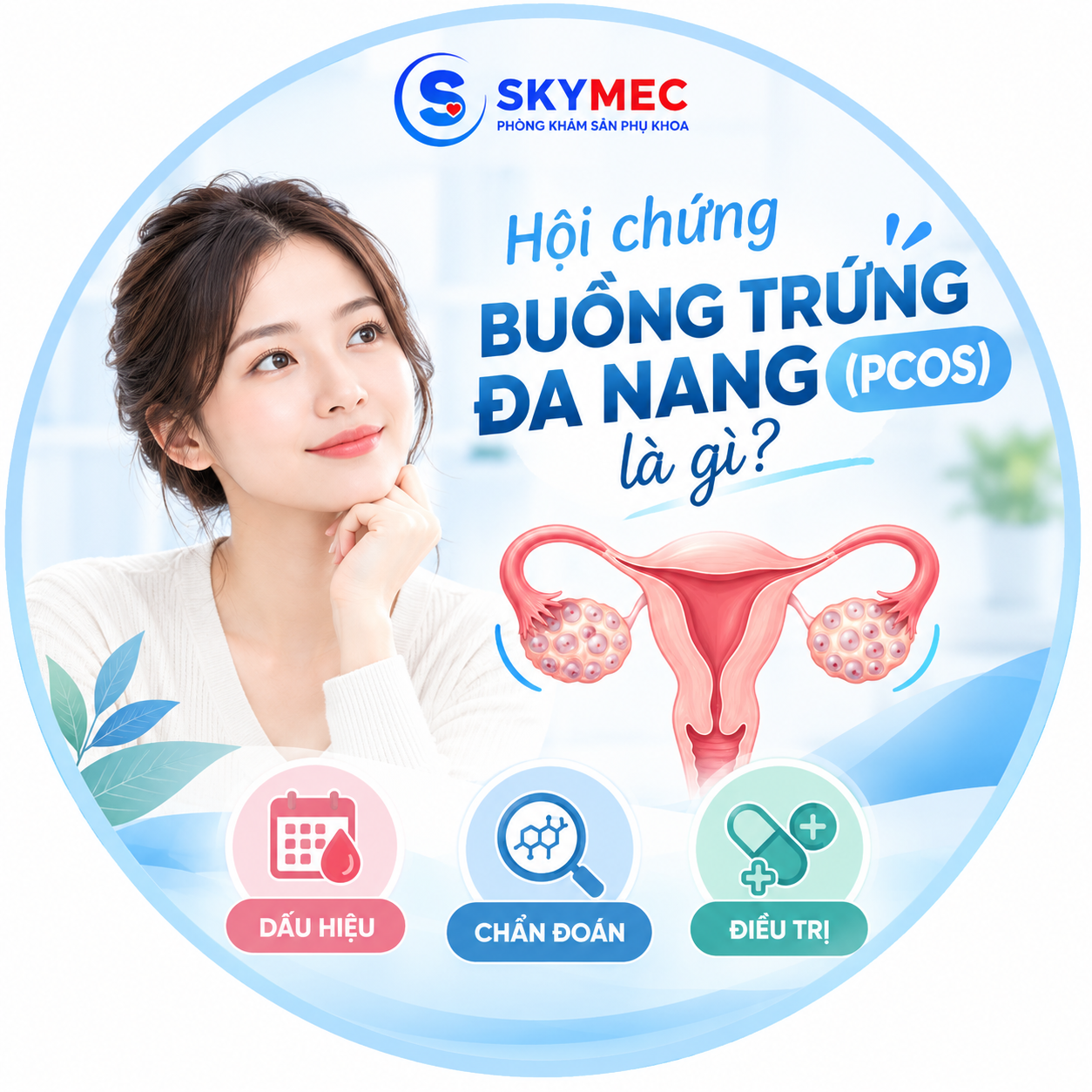 Hội chứng buồng trứng đa nang (PCOS) là gì? Dấu hiệu và điều trị